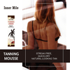 Organic Vegan Dark Self-tan Foam Sunless Tanning Glow Mousse