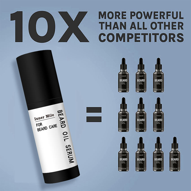 Organic vegan Sandalwood Musk Vanilla scent beard care oil private label beard oil serum