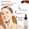 Natural Essential oils Wholesale Dried Flowers Petal Oil Multi-use Face Body Hair Massage Essential Oil
