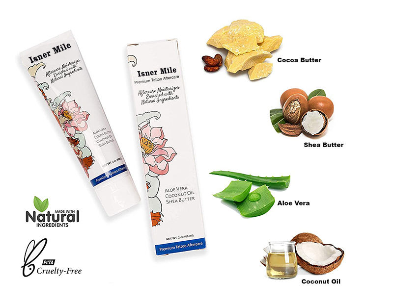 Private Label Aftercare Cream Tattoo Butter To Moisturize Protect Heal For Skin Tattoos Balm