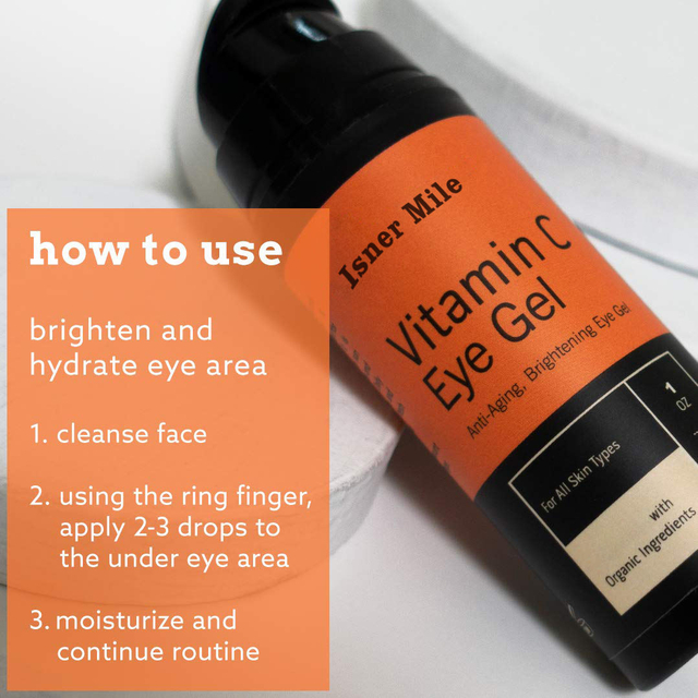 Dark Circles Puffiness Wrinkle Eye Bags Vitamin C Gel Anti-aging Cream