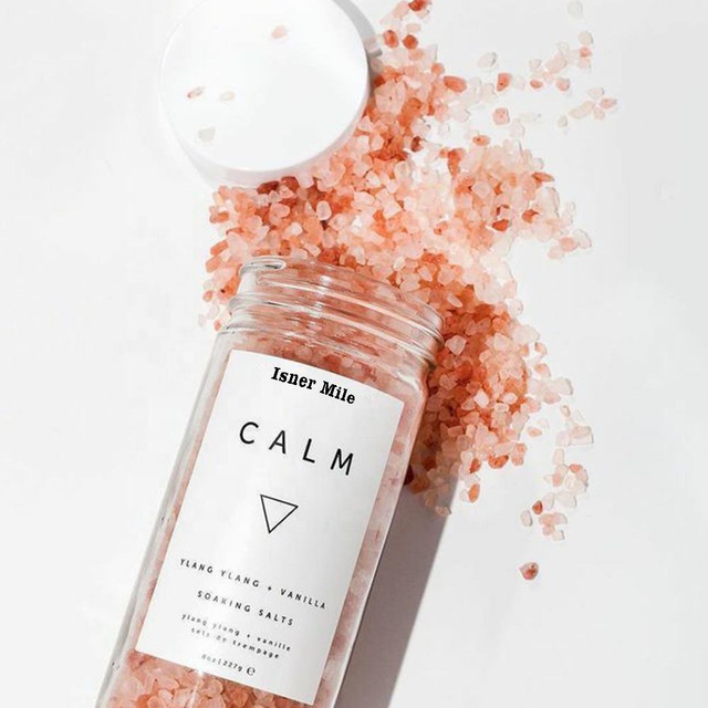 OEM/ODM Natural Pink Himalayan Body Scrub Bath Salt Exfoliate Moisturize Skin Facial Scrubs