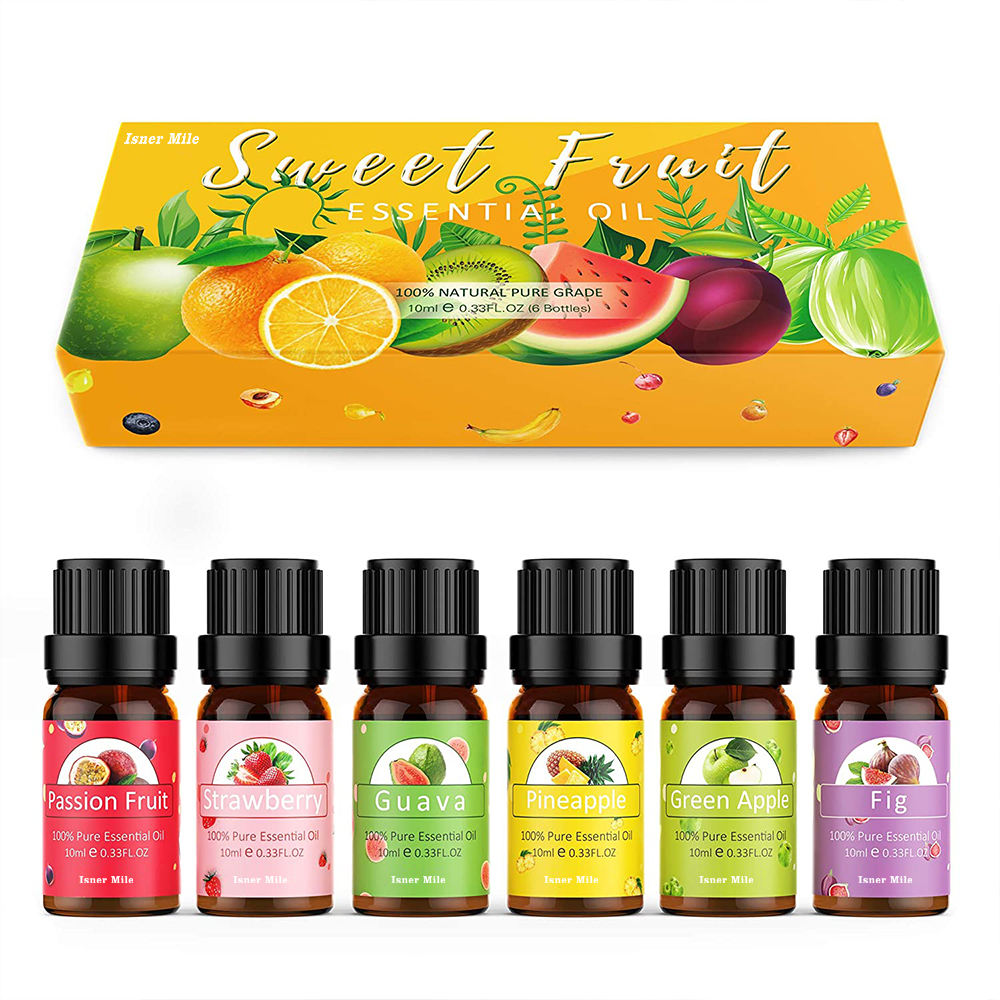 OEM/ODM Private Label Organic Fruity Diffuser Aromatherapy Oils Set 100% Pure Essential Oils