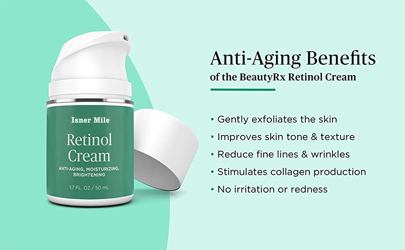 Natural dark spot hydration anti-wrinkle moisturizing organic retinol cream