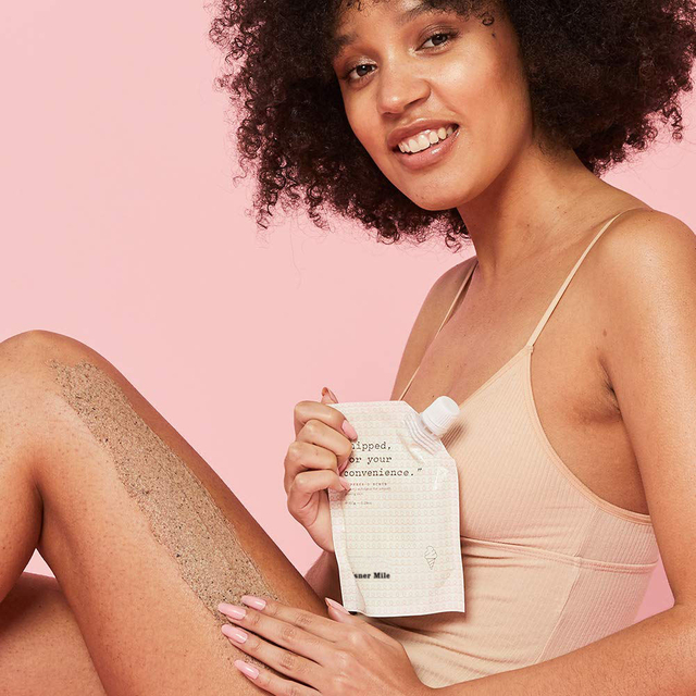 Isner Mile OEM/ODM Private Label Skin Care Creamy Vegan Exfoliating Body Coffee Scrub For Hydrating Stretch Marks Acne Cellulite