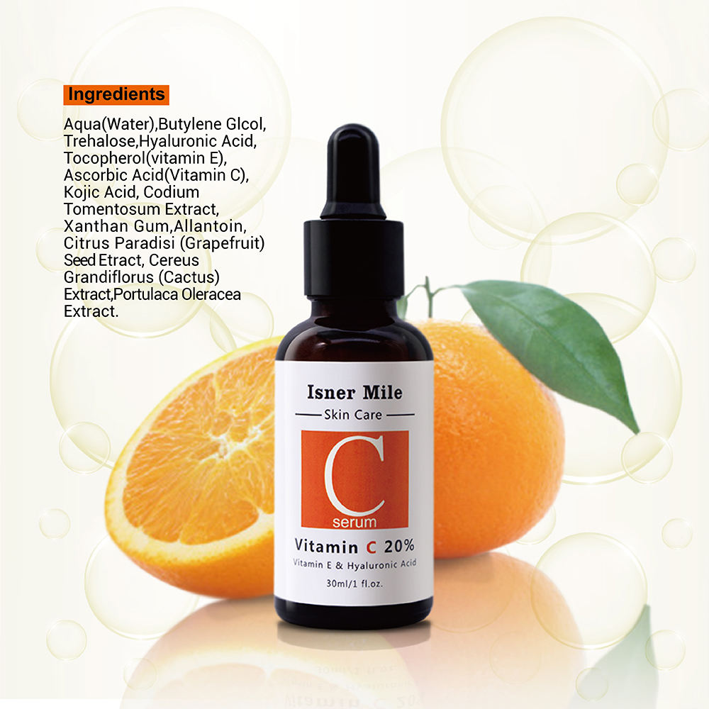 MISSY Biological Private Label Anti Aging Hyaluronic Acid Facial Serum Vitamin C Serum