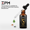 100% Natural Organic Private Label Men Beard Care Best Growth Beard Oil
