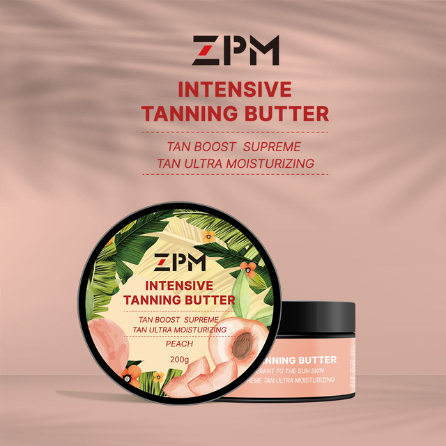 Sun tanning gel Private Label Sunless SPF Tanning Butter Ultra Dark Tanning Bed Gel