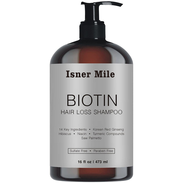 Nourishing Anti Hair Loss Shampoo Biotin Hair Growth Serum Oil Keratin Shampoo And Conditioner Set