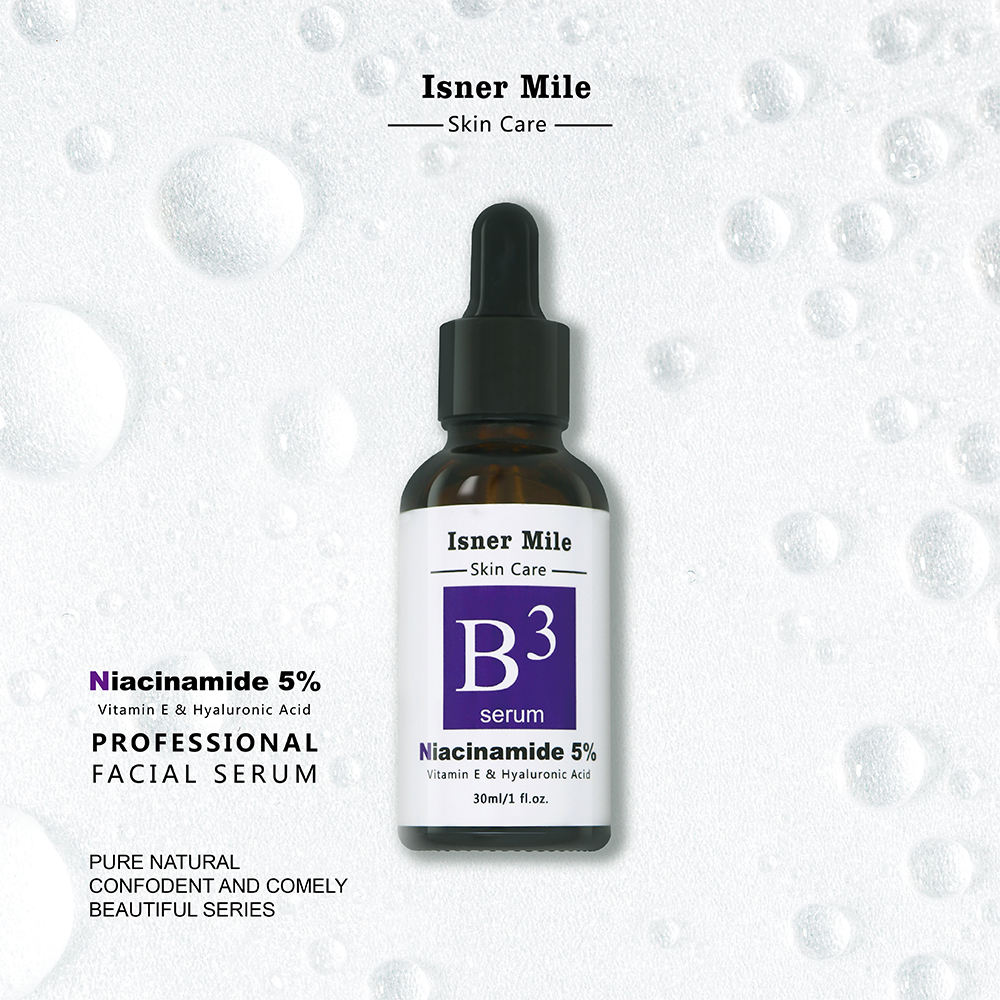 Isner Mile Niacinamide (Vitamin B3) 5% Serum for Anti-Aging and Reduces Appearance of Wrinkles/Acne Breakouts/Hyperpigmentation