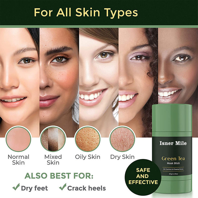 deeply repair skin defects remove blackheads rejuvenate vitality clean pore control oil mask stick