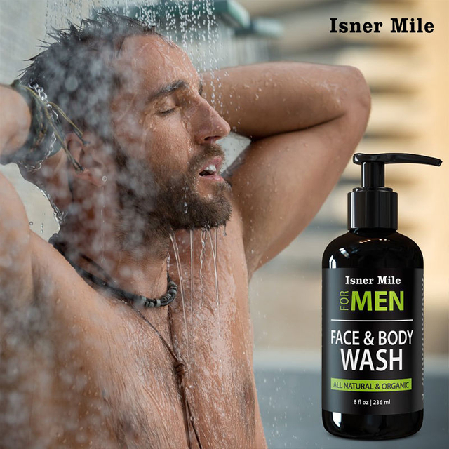 gentle ingredients exfoliate mild organic anti wrinkle men's facial cleaning set