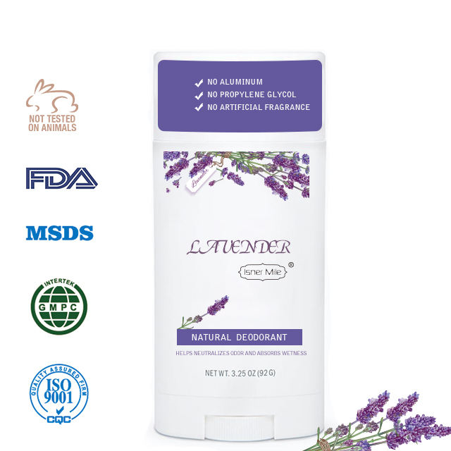 ODM/OEM Privated Label Natural Deodorant neutralizes odor anti bacteria