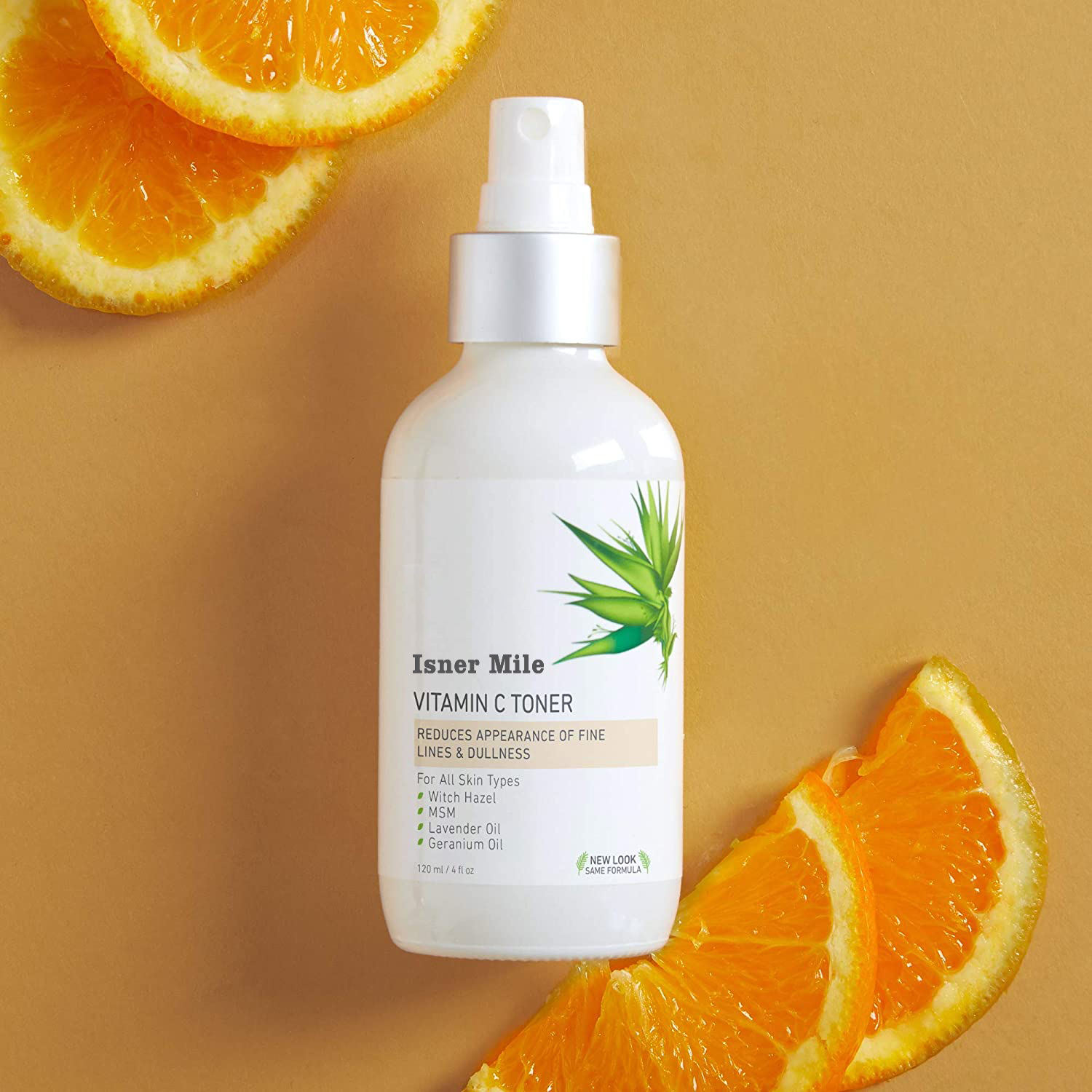 Isner Mile OEM/ODM Private Label Natural Vitamin C Anti Aging Face Spray Skin Treatment Facial Toner