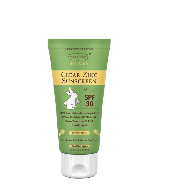 [MISSY]OEM/ODM Private Label Clear Zinc Sunscreen Cream SPF 30