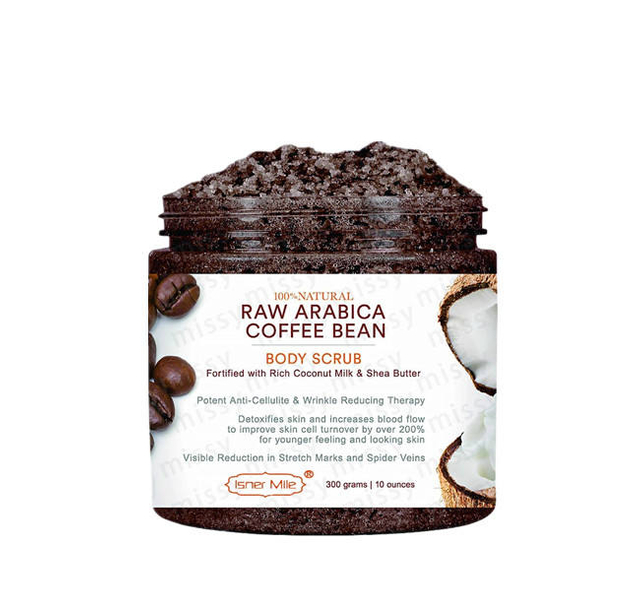 [MISSY] OEM/ODM Private Labels Raw Arabica Coffee Bean Body Scrub