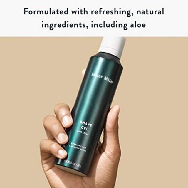 Private Label OEM/ODM Organic Men's Shaving cream Beard Care High Quality Shaving Gel