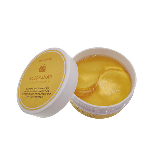 [MISSY] OEM/ODM Private Label Wrinkle Free-Anti Aging-Moisturizing-Gold Snail Filtrate Gold Snail Eye Patch