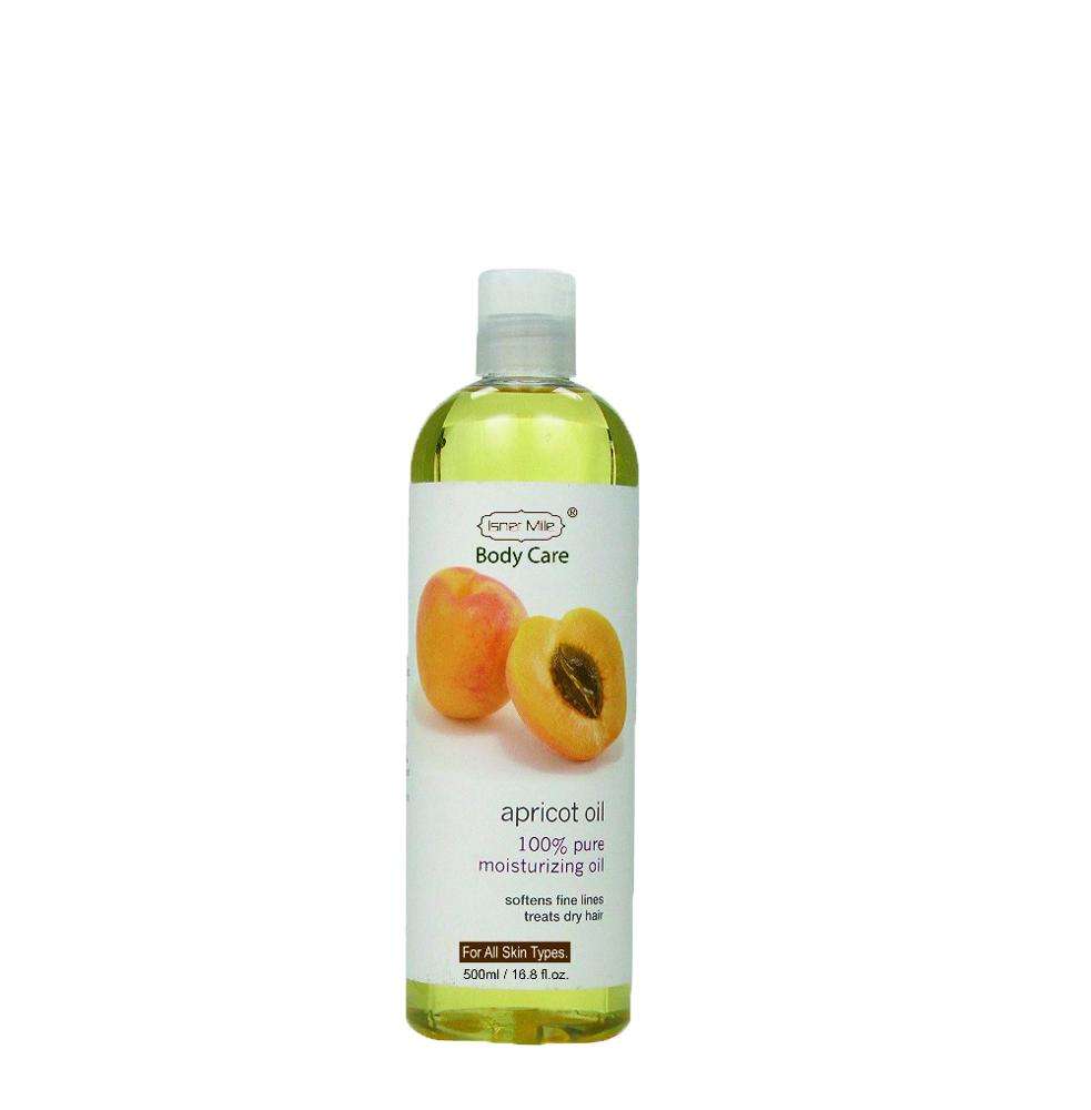 [MISSY] OEM/ODM Private Label Natural Healthy Moisturizing Pure Organic Extra Sweet Almond Apricot Oil for Skin and Hair