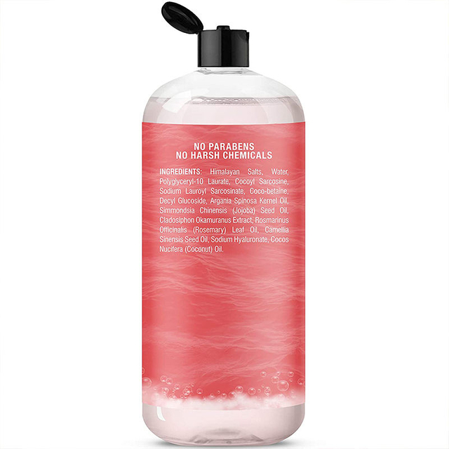 Organic Washes Dandruff and Itchy Dry Scalp Argan Oil Hair Shampoo