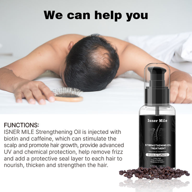 Anti Loss Treatment Growth Serum Oil Men Private Label Moisturizing Regrowth Oil for women Fall Hairr