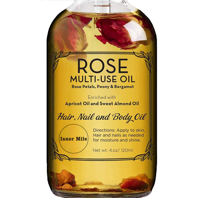 Wholesale Private Label Massage Oil 100% Pure Natural Organic Anti Aging Rose Petals Essential Face Oil