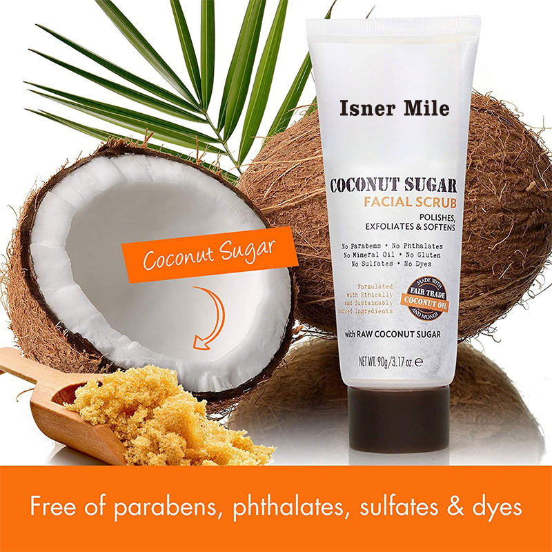 High quality facial moisturizing anti-acne dead skin brown sugar scrub exfoliating Body facial scrub