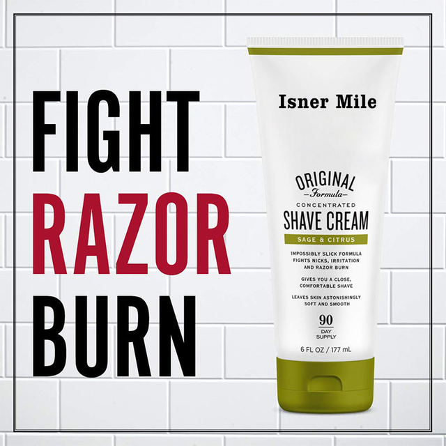 Organic Beard Care Shaving Cream Skin Hair Soft Foam Cleanser Original Formula Sage Citrus Shave Gel For Men