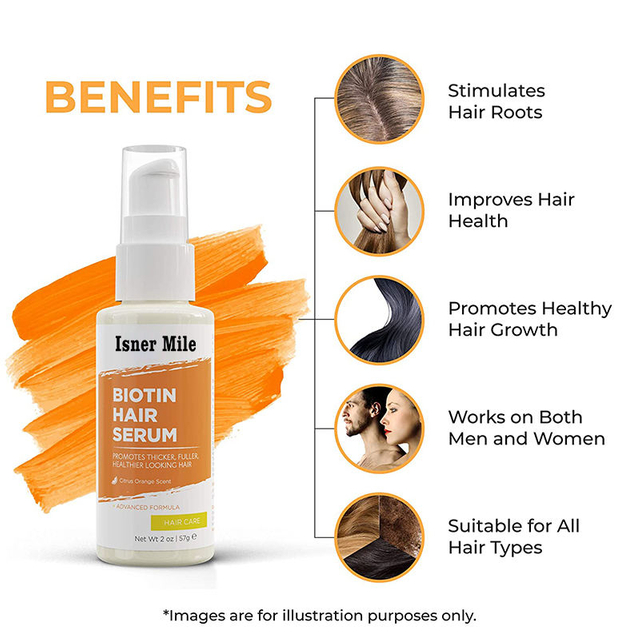 Biotin Hair Loss Treatment Growth Serum Hair Products for Natural hair growth serum