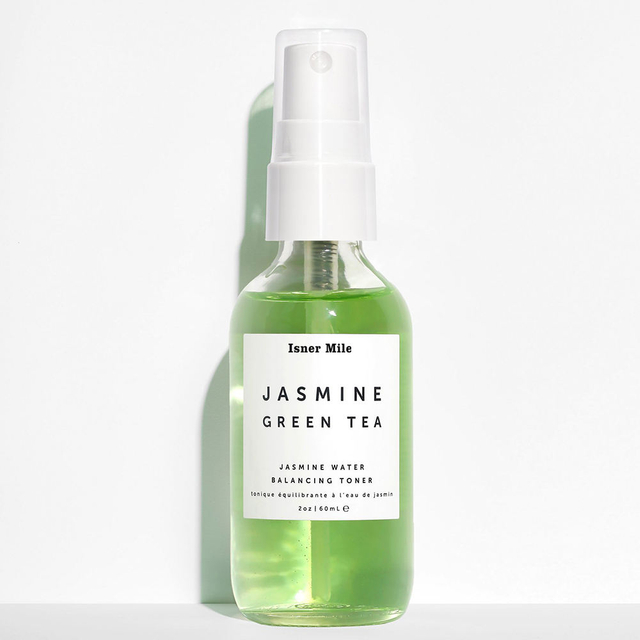 Isner Mile OEM/ODM Private Label Organic Jasmine Green Teal Control Face Toner Spray