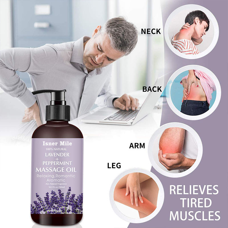 natural gentle massage essential oil pain relief massage oil moisturizing body oil