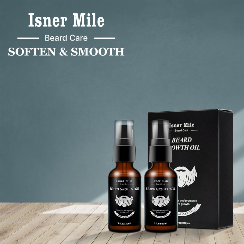 best seller private label mens beard grow serum set products beard growth oil kit
