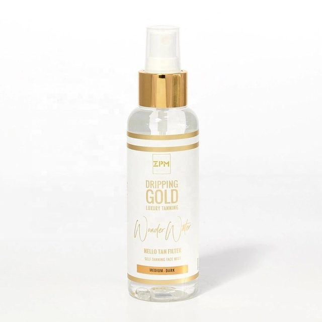 OEM Vegan Face Tanning Water Spray Mist Self Tanner Anti-aging Skin 100ML Moisturizing All Skin Types