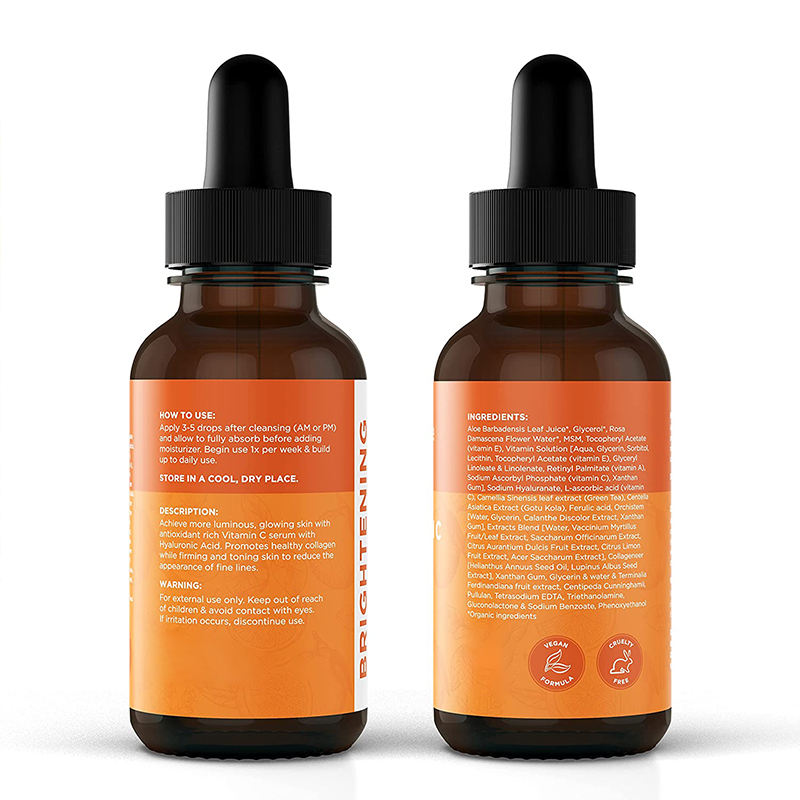 Relieve dry dull anti oxidation repair Brightening Vitamin C Serum For Face Firming Serum