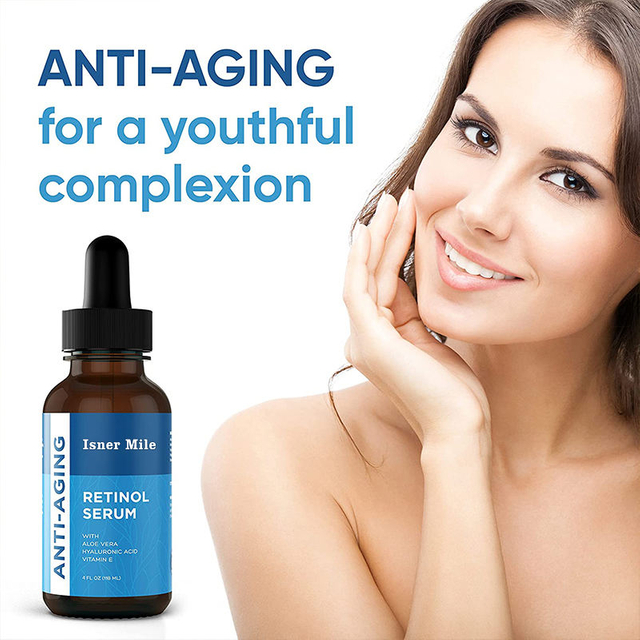 Natural Retinol Serum Facial Serum Anti Anti Aging Complex Antioxidant Wrinkle Retinol serum