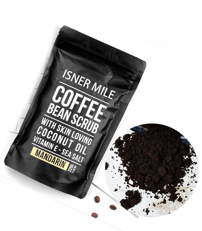 100% Natural Spa Skin Whitening Arabica Coffee Exfoliator Body Scrubs