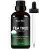 100% Pure Organic Therapeutic Grade Massage Oils Body Skin Care Toenails Tea Tree Essential Oil