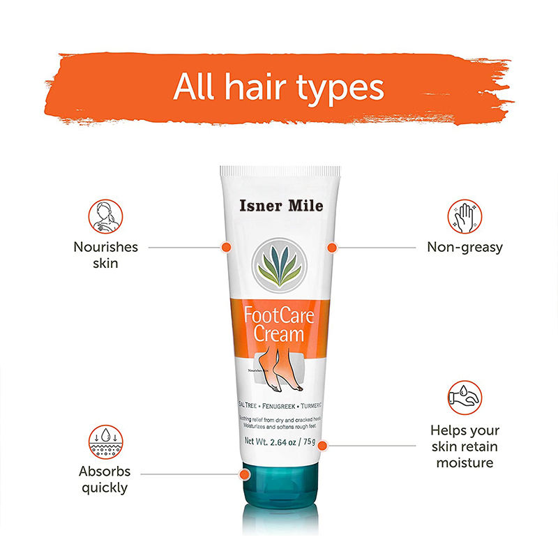 Organic Albumin Exfoliating Foot Cream Skin Care Moisturizing Exfoliating Foot Cream