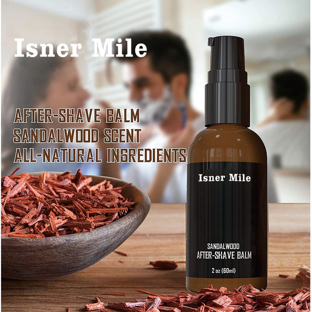 Private Label soften shaving gel for men smooth shaving face beard after shave balm